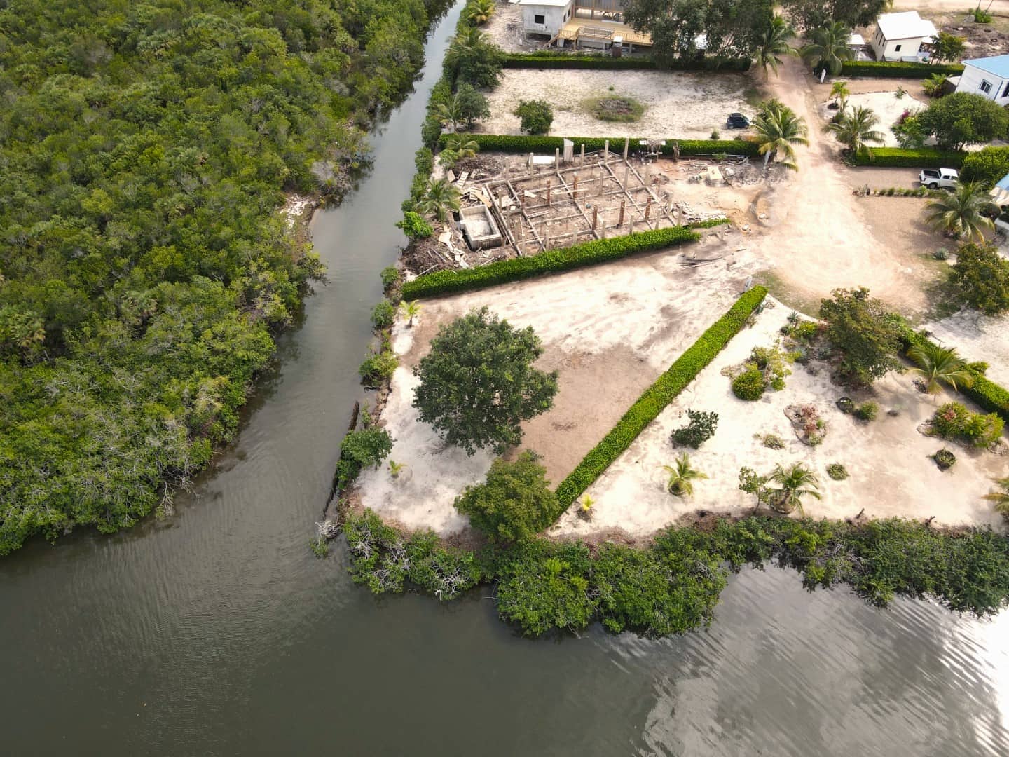 Lagoonfront in Maya Beach — Maya Beach, Belize