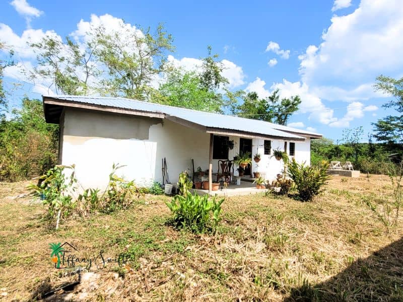 0.27-Acre Property with Existing Hardwood Cabin and Main House Shell – near San Ignacio Town, Cayo, Belize — Bullet Tree Falls, Belize