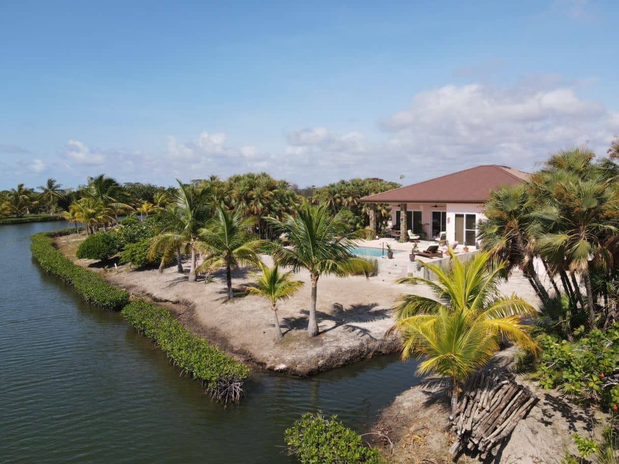New Construction Waterfront Home in Naia Resort, Placencia Peninsula Belize — Maya Beach, Belize