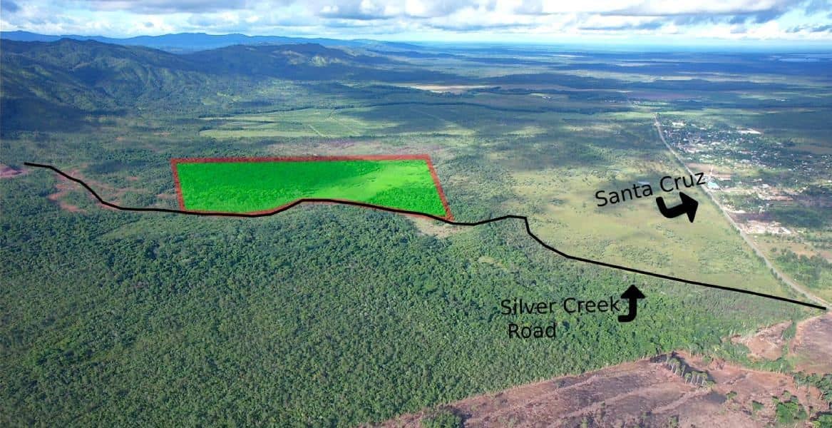 153 acres of Fertile Land and Brilliant Jungle near Santa Cruz — Silver Creek Bank, Belize