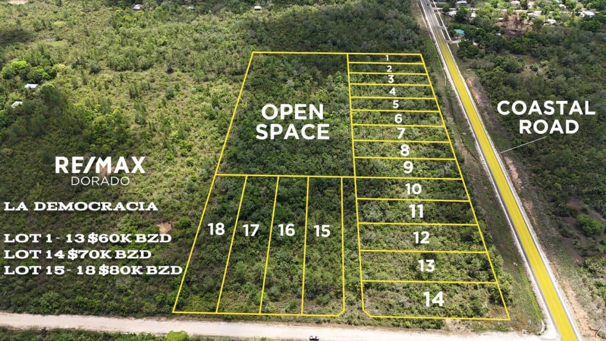 Democracia Subdivision — La Democracia, Belize