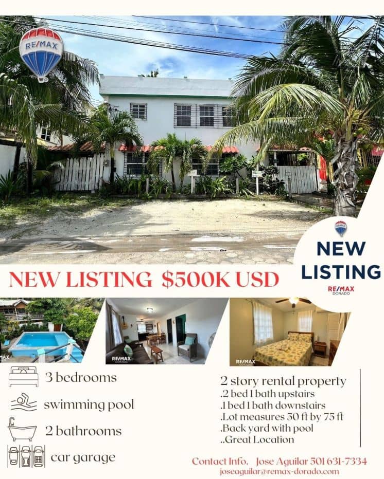 Turnkey rental home in San Pedro Town, Belize — Ambergris Caye, Belize