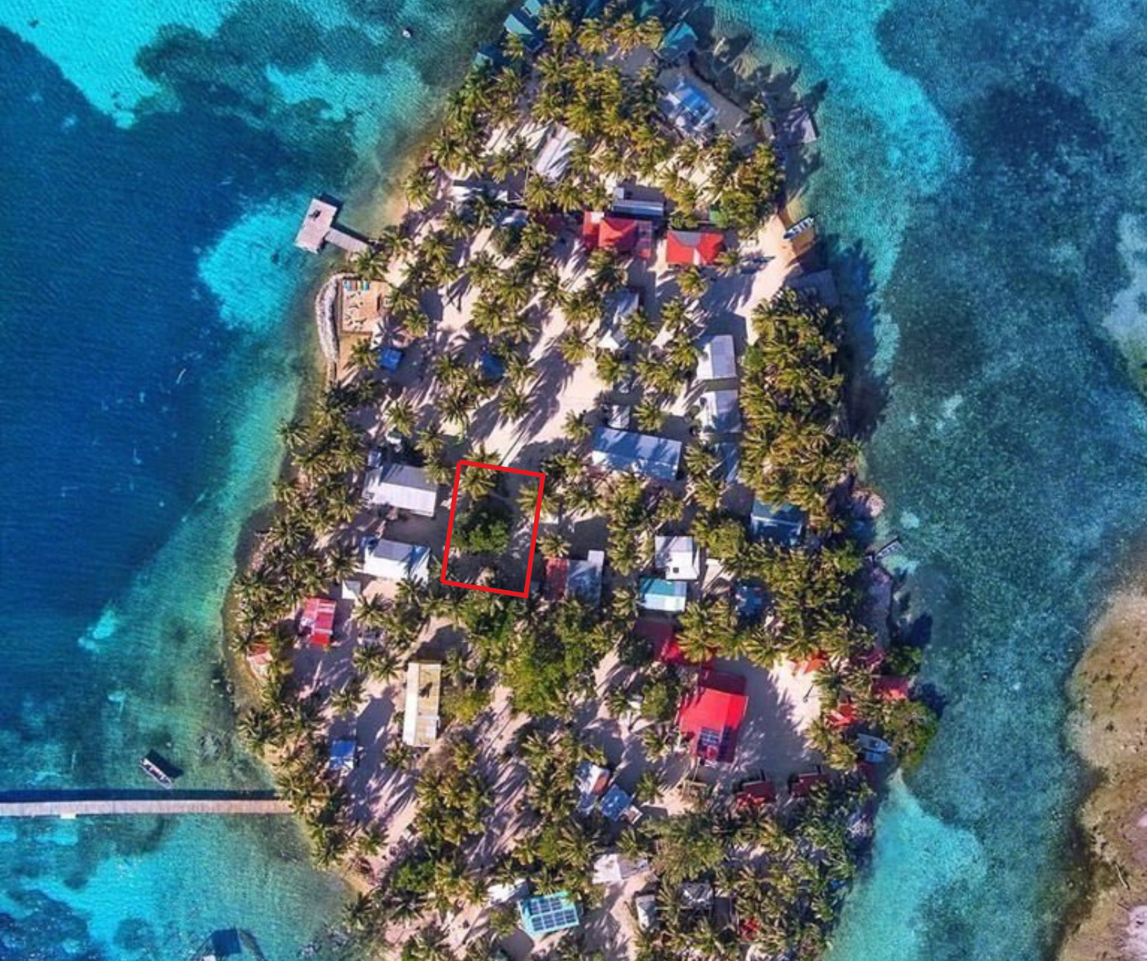 Island Oasis: Prime Interior Lot on Tobacco Caye — photo 1 of 9