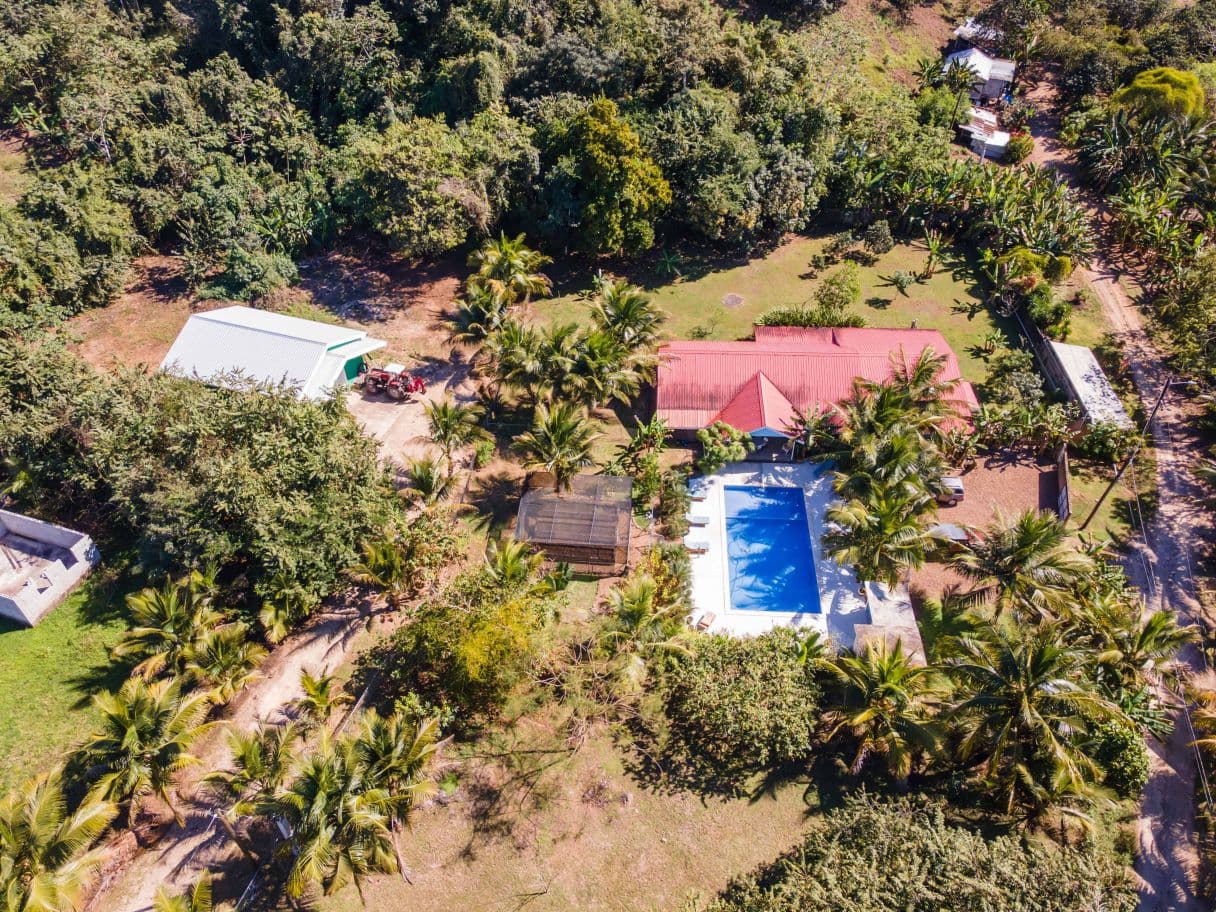 Private 2.18-Acre Estate with Pool, Guest House & Workshop | Teakettle Village, Cayo District — photo 1 of 26