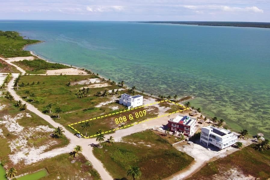 1/2 Acre SEAFRONT Lot in Cerros Sands, Corozal — photo 1 of 11