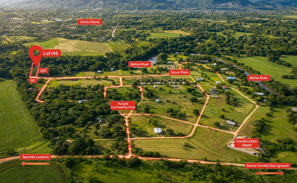 6000-Prime Investment Lot for Sale in Santa Elena Cayo District, Belize – Build, Invest & Grow — photo 1 of 3