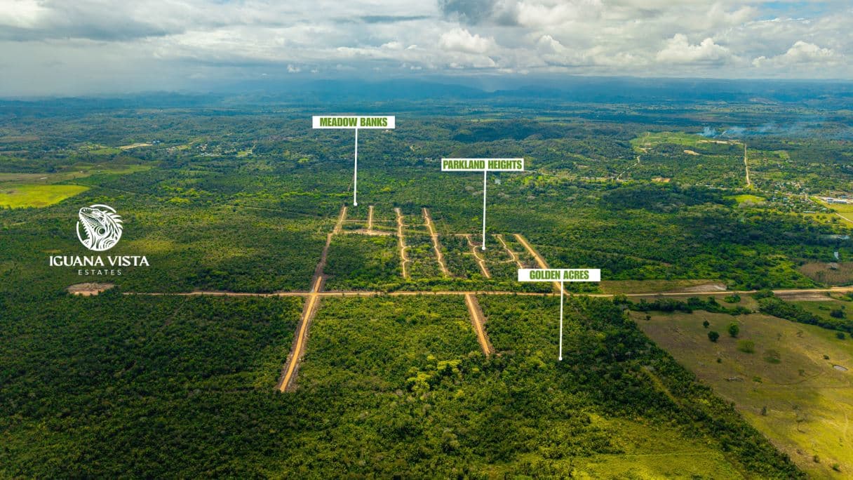 Golden Acres at Iguana Vista Estates | One to Six Acre Lots for Sale Near Spanish Lookout, Cayo District, Belize — photo 1 of 9