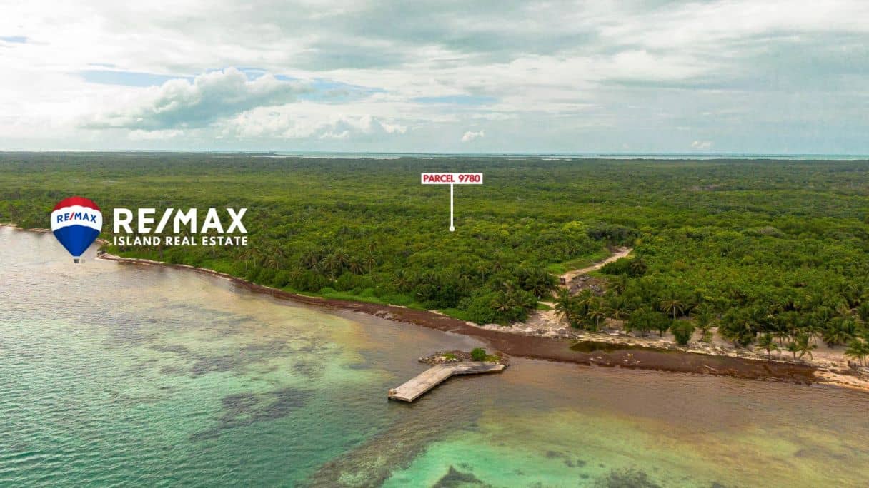 7.367 Acre Beachfront Parcel at Punta Azul – Beach to Road — Ambergris Caye, Belize