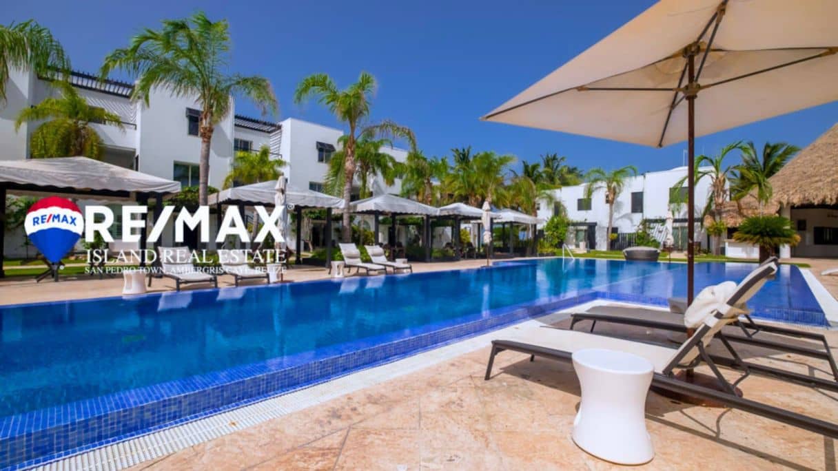 3 bedroom 2 bathroom water view condo at las terrazes — Ambergris Caye, Belize