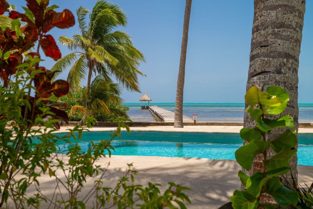 View The Blue Oceanfront Multi Family Home South Ambergris Caye — photo 1 of 6