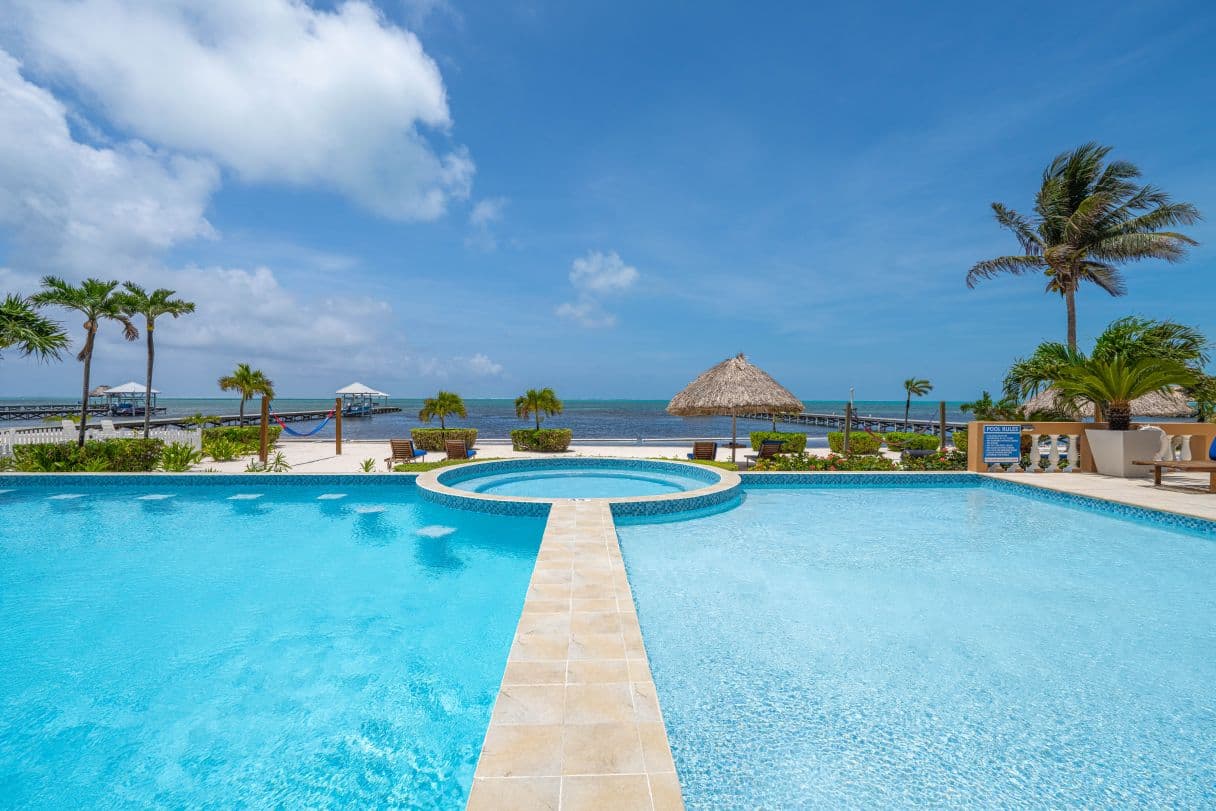 Blue Haven at Hol Chan Villas Ground Floor Beachfront Condo — photo 1 of 35