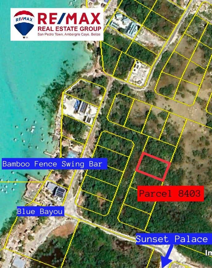 Parcel 8403 (Ambergris Bay Lot 523) — Ambergris Caye, Belize