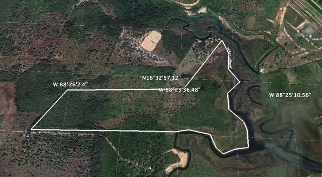 100 Acres Waterfront with Sea Access — Independence, Belize
