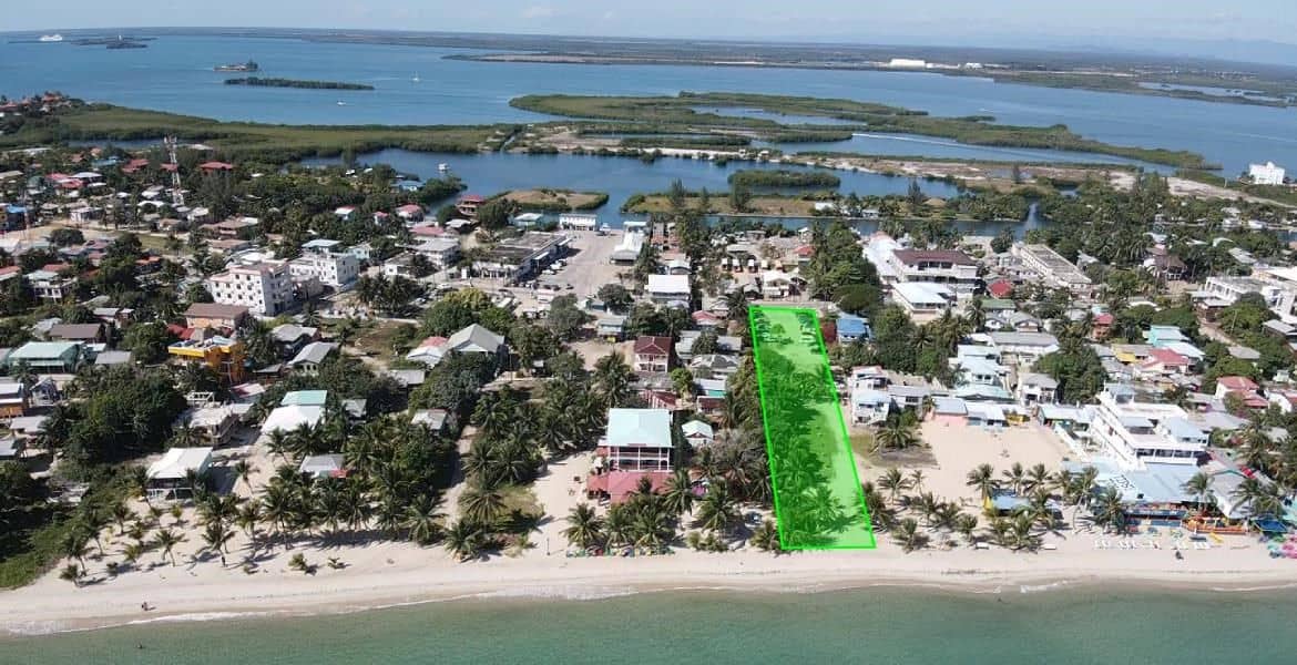 1.2 Acre Beachfront Parcel on the Famous Placencia Sidewalk — Placencia, Belize