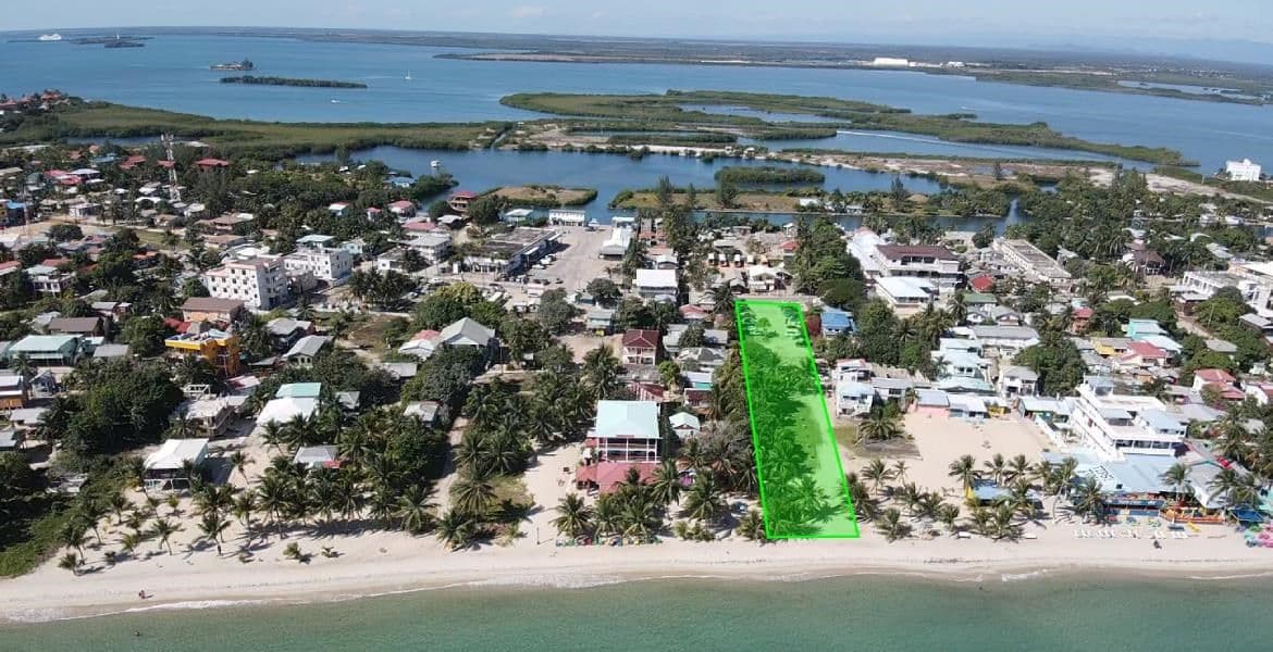 1.2 Acre Beachfront Parcel on the Famous Placencia Sidewalk — photo 1 of 5