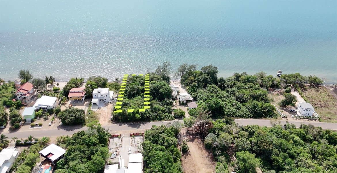 Lot 185 — The Perfect Beachfront Lot — Placencia, Belize