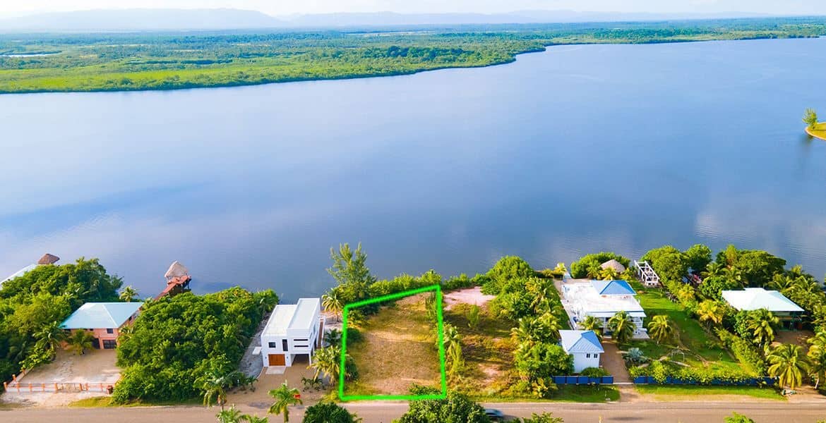 Stunning Lagoonfront Lot with Breathtaking Mountain Views — Maya Beach, Belize