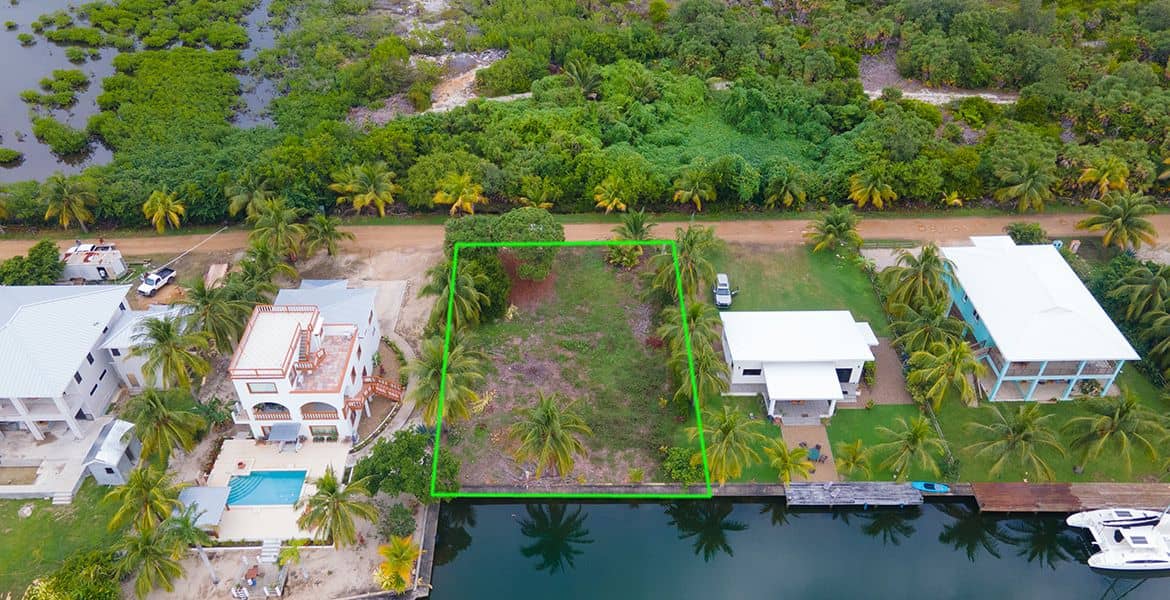 Waterfront Lot for Sale in Wild Orchid — Placencia, Belize