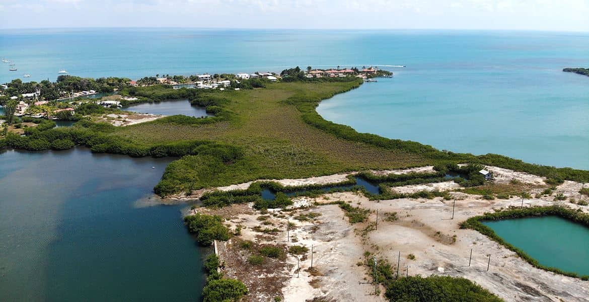2 Acres with 6 Boatslips in Placencia — Placencia, Belize