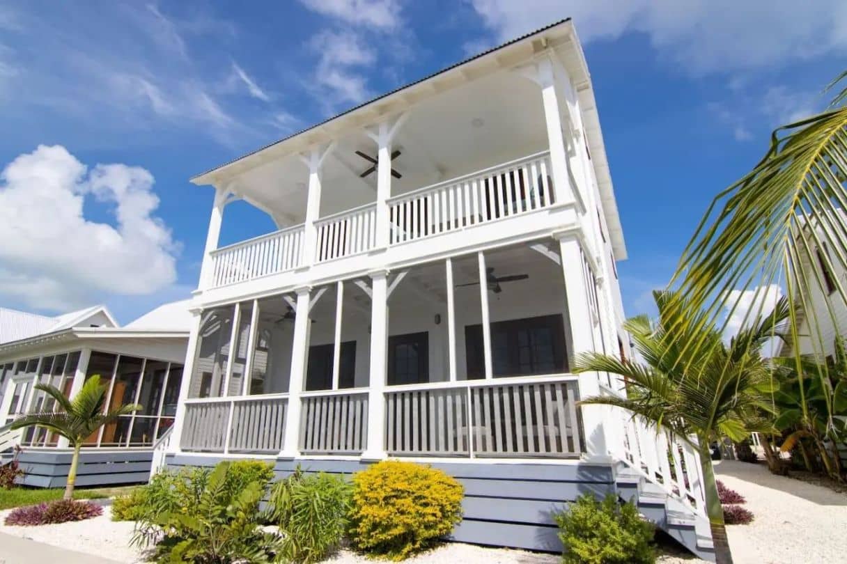 Belize Canal-Front 3 Bedroom House For Sale in Mahogany Bay — San Pedro, Belize