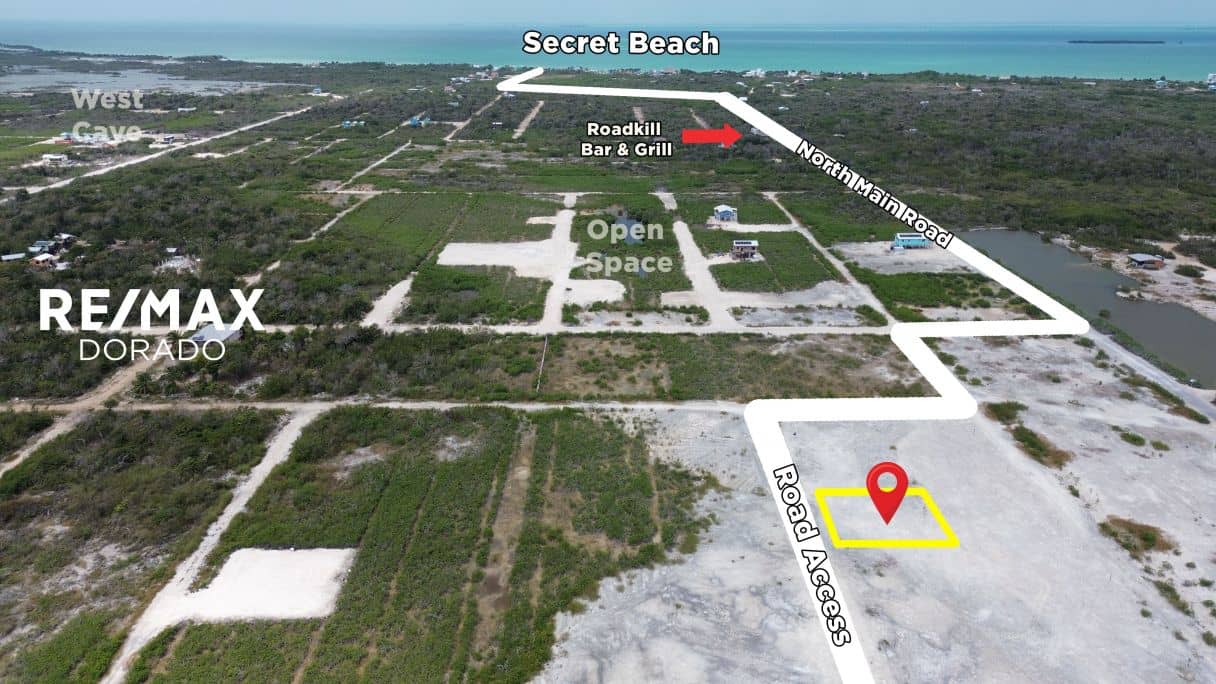 Cleared and Filled Lot in Secret Beach San Pedro — Ambergris Caye, Belize
