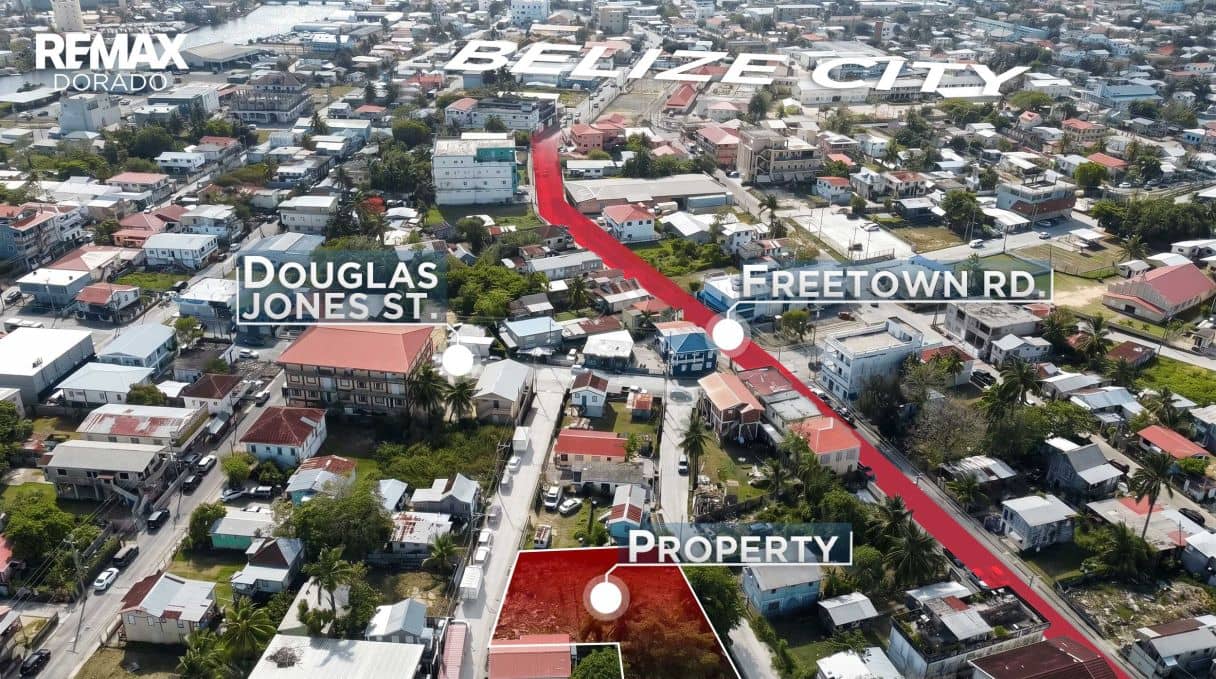 Rare Double Lot in the Heart of Belize City — Belize City, Belize
