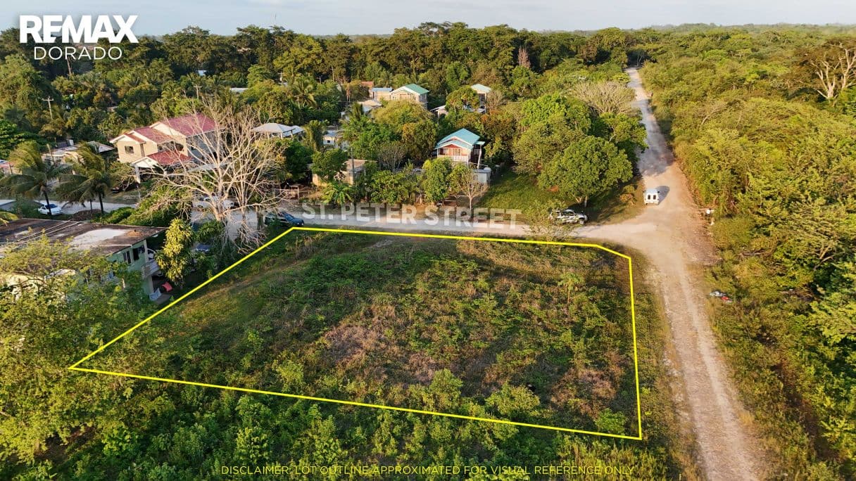 Corner Lot For Sale in Belmopan, Belize (Near University of Belize) — photo 1 of 7