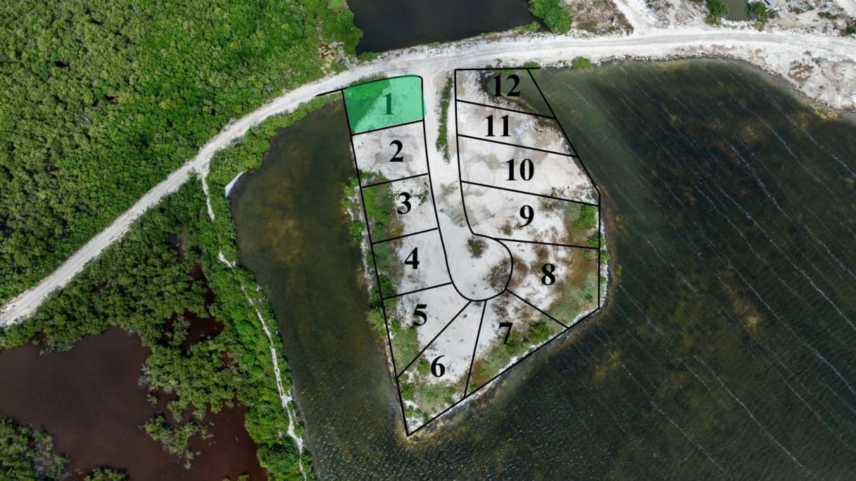 Lot 1 – Exclusive Waterfront Homesite at Paradise Island, Mahogany Bay — photo 1 of 6