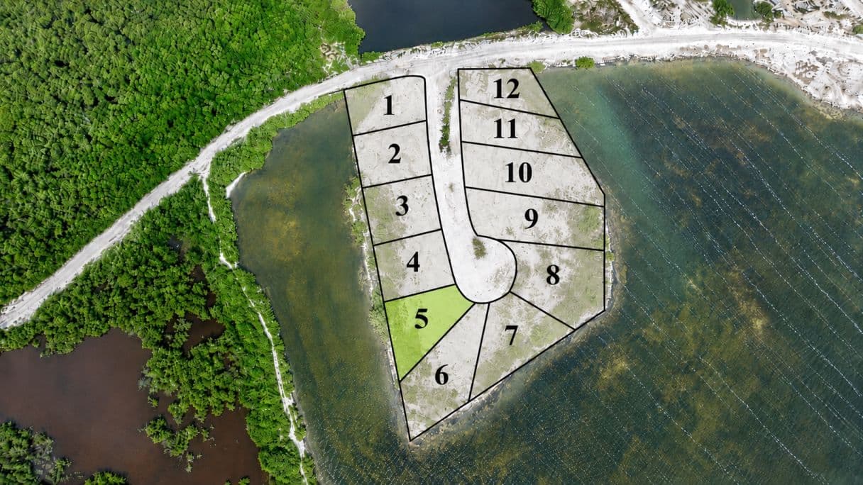 Lot 5 – Premium Island Waterfront Parcel Mahogany Bay — photo 1 of 6