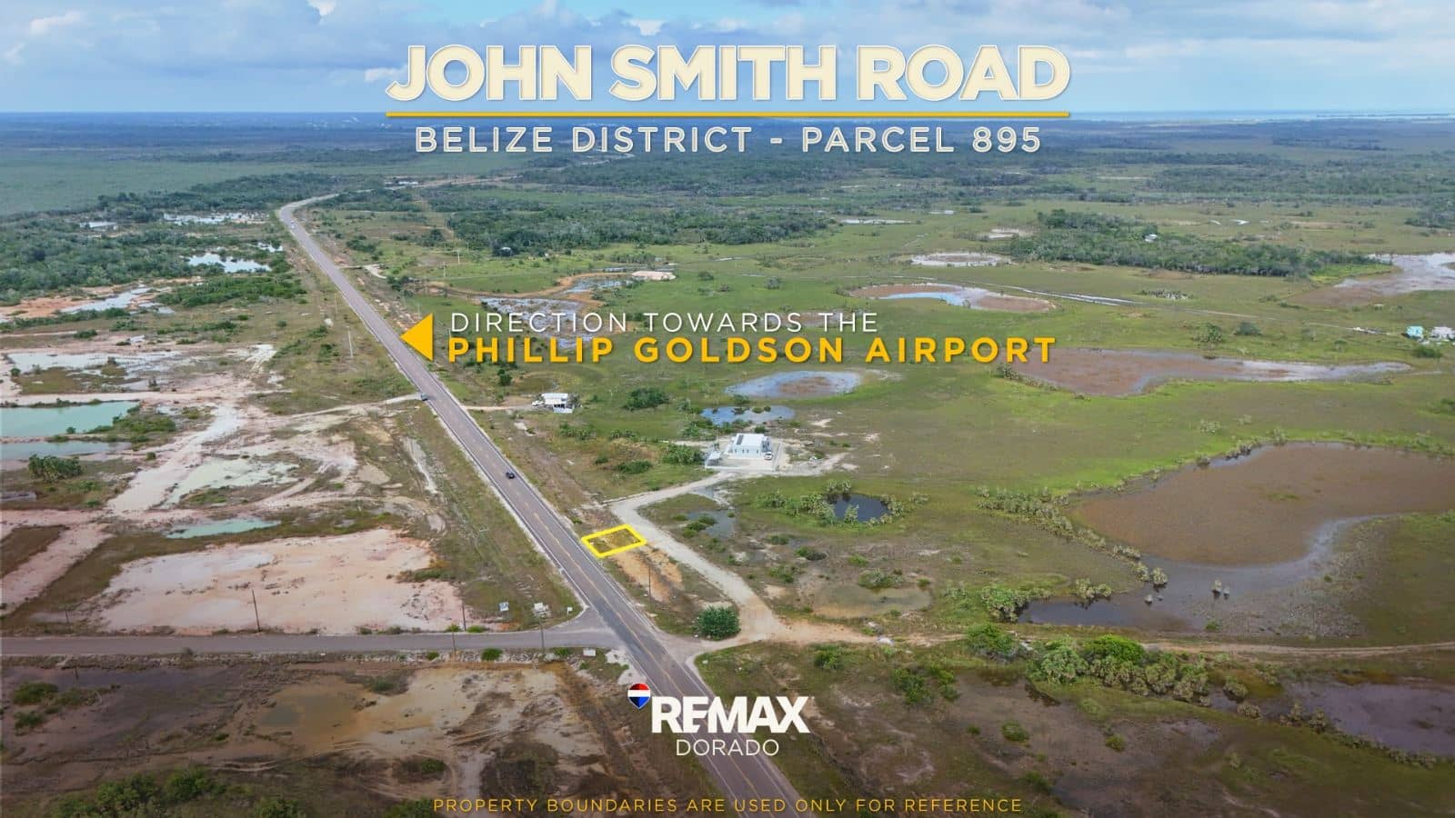 Vacant Lot – Mile 8 North, John Smith Road — Belice, Belize